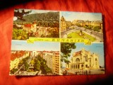 Ilustrata Ed. ONT Romania Gruse aus Rumanien circulat 1969 cu 4 vederi