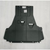Scut motor Renault Megane 3, 10.2008-11.2013, Fata, polipropilena; parte inferioara, Aftermarket ; CLEME RUPTE - VEZI POZE, Rapid