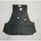 Scut motor Renault Megane 3, 10.2008-11.2013, Fata, polipropilena; parte inferioara, Aftermarket ; CLEME RUPTE - VEZI POZE