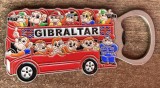 D4 - Magnet frigider - Tematica turism - desfacator bere - Gibraltar 1