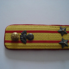 Epolet locotenent colonel de infanterie RPR