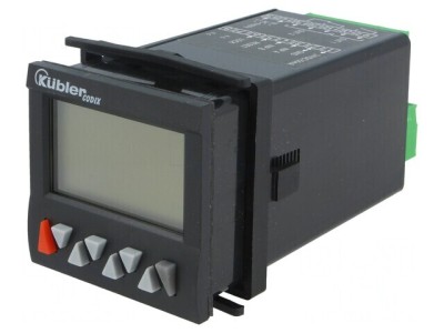 Contor: electronic LCD timp consumat/impulsuri -999999&amp;divide;999999, 6.908.0101.0A0 foto