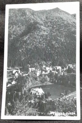 Carte postala, vedere generala Tusnad, 1942 foto