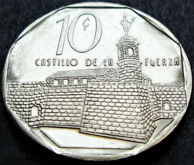 Moneda exotica 10 CENTAVOS - CUBA, anul 1999 * cod 1385 D = A.UNC foto