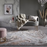 Cumpara ieftin Covor Marbled Roz 200x290 cm, Flair Rugs