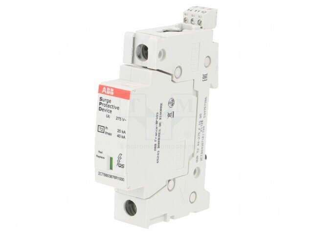 Limitator de Supratensiuni Tip 2 40kA pentru Șină DIN
