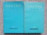 Goethe - Faust, traducere Lucian Blaga) (2 volume), 623 pag, 1962, BPT 144-145