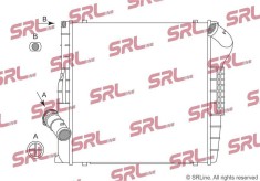 Radiator Porsche 911, Boxster/Cayman 16, motor: 3.0 B6 T, 3.4 B6, 3.8 B6, 3.8 B6 T, 4.0 B6, partea dreapta, 360x373x32, SRLine, Aluminiu/ Plastic