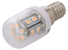 Lampă LED E14 1,2W Alb Cald 2700K foto