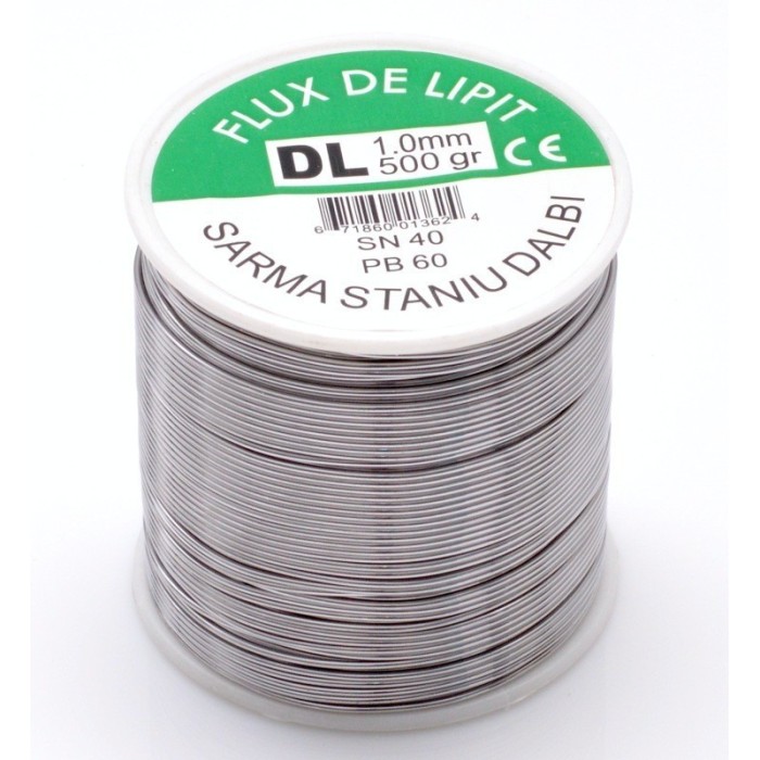 Fludor de Lipit cu pasta , 500g - 1mm , SN40/PB60
