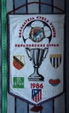 Fanion Dynamo Kyiv - Universitatea Craiova 1985, original
