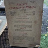 Revista Fundatiilor Regale Anul XII Noiembrie 1945 Nr.3