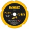 Disc diamantat, cu segmente, pentru debitare metale / plastic / portelan / gips carton, DeWalt DT20590-QZ, 76 x 10 x 1 mm