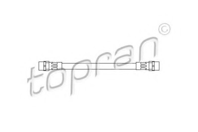 Conducta / cablu frana BMW Seria 3 Cabriolet (E93) (2006 - 2013) TOPRAN 501 126 foto