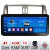 Navigatie TOYOTA Prado 2010-2013 K-347 Edotec 4+64 12.3 inch Incell 1K android Wifi 5Ghz gps internet CarStore Technology