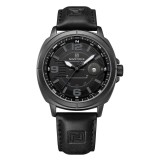 Ceas Barbati Naviforce 8078 Negru , Design Business, Functii Multiple, Data automata, Rezistent la Apa 3ATM