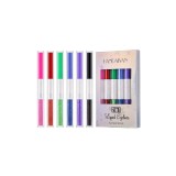 Set 6 Tusuri de ochi colorate, Handaiyan, Liquid Eyeliner, Waterproof, B
