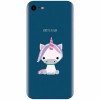 Husa silicon pentru Apple Iphone 5 / 5S / SE, Horn To Be Wild Cute Unicorn