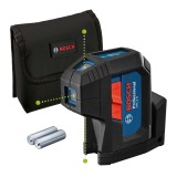 Bosch GPL 3 G Nivela cu 3 puncte cu laser verde, 30 m ProAdvanced PowerfulTools