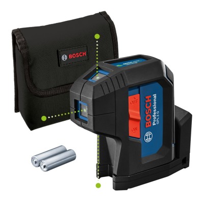 Bosch GPL 3 G Nivela cu 3 puncte cu laser verde, 30 m ProAdvanced PowerfulTools foto