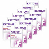 Cumpara ieftin Kattovit Sensitive Pungă de pui + rață 12 x 85 g