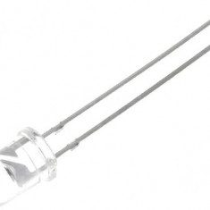 LED 5mm ultraviolet 3-3.8V λd 380-390nm 15° 20mA 8÷10mW Montare THT OPTOSUPPLY OSV3SL5111A