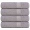 vidaXL Prosoape de baie 4 buc Gri 100x150 cm 360 g/m&sup2; 100% bumbac 136837