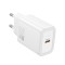Incarcator retea HOCO wall charger Type C PD QC 20W N60, Alb