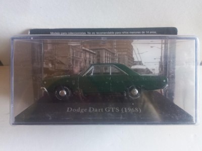 Macheta Dodge Dart GTS - 1968 1:43 Deagostini Mexic foto