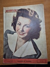 revista pentru femei - mariana - 15 septembrie 1942 - tenul la sfarsitul verii,baia cu apa rece,moda toamna 1942