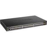 Switch DGS-1250-52XMP, 48 porturi Gigabit, D-link
