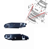 Suport bara protectie, spoiler Citroen C-Elysee, 11.2012-01.2017, montare fata, stanga+dreapta, metal, RapidAuto