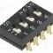 Intrerupator DIP, 2 pozitii, montare SMT, 4 sectiuni, OMRON OCB - A6SN-4101