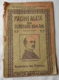 Pagini alese din scriitori romani - Ed. Cartea Romaneasca Revista nr. 135