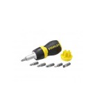 Surubelnita magnetica MultiBit cu clichet si 6 varfuri 0-66-358
