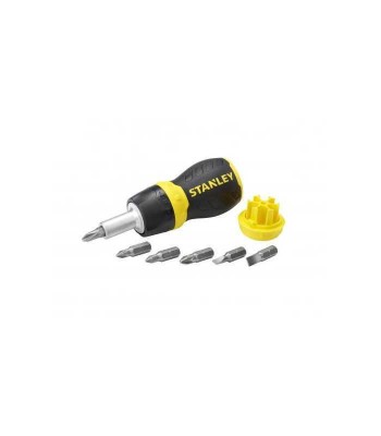 Surubelnita magnetica MultiBit cu clichet si 6 varfuri 0-66-358 Stanley foto