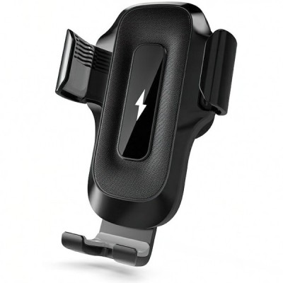 Incarcator Auto Wireless Sendem W33, 15W, 1.67A, Negru foto