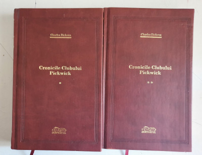 Charles Dickens - Cronicile Clubului Pickwick - colectia Adevarul - nr.148 , 149 foto