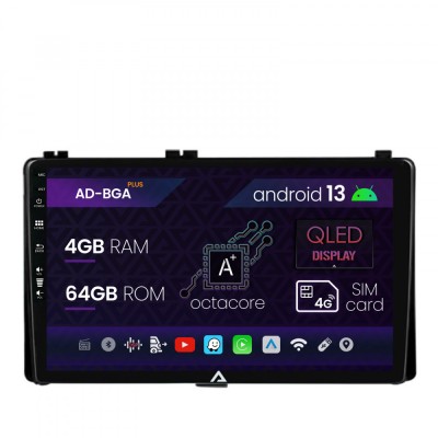 Navigatie Toyota Auris Corolla (2016+), Android 13, A-Octacore 4GB RAM + 64GB ROM, 9 Inch - AD-BGA9004+AD-BGRKIT089AV2 foto