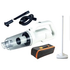 Aspirator auto sau de uz casnic, 2 &icirc;n 1, cu putere mare de aspirație, durată lungă de viață, portabil, fără fir, cu accesorii, filtre multiple și gean