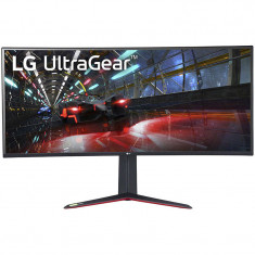Monitor LED Gaming Curbat LG UltraGear 38GN950-B 37 inch UWQHD+ IPS 1ms 165Hz Black foto