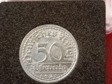 50 pfennig 1921 A, stare UNC + Luciu, in capsula [poze], Europa