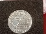 50 pfennig 1921 A, stare UNC + Luciu, in capsula [poze]. Discount conform descriere [10 - 20 %. Vezi descrierea.]., Europa