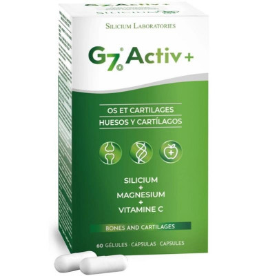 Suplimente Alimentare pentru Oase si Cartilaj G7 Activ 60 capsule Silicium foto