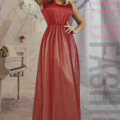 U855-8115 Rochie lunga eleganta cu bluza