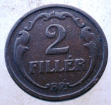 1.423 UNGARIA 2 FILLER 1927 BP, Europa, Bronz