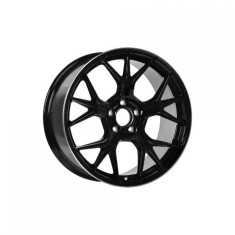 Set jante auto Kormetal R19 8.5J ET38 9.5J ET45 5x112 negru mat+diamond cut Vw Seat Skoda Audi Mercedes Bmw Cupra