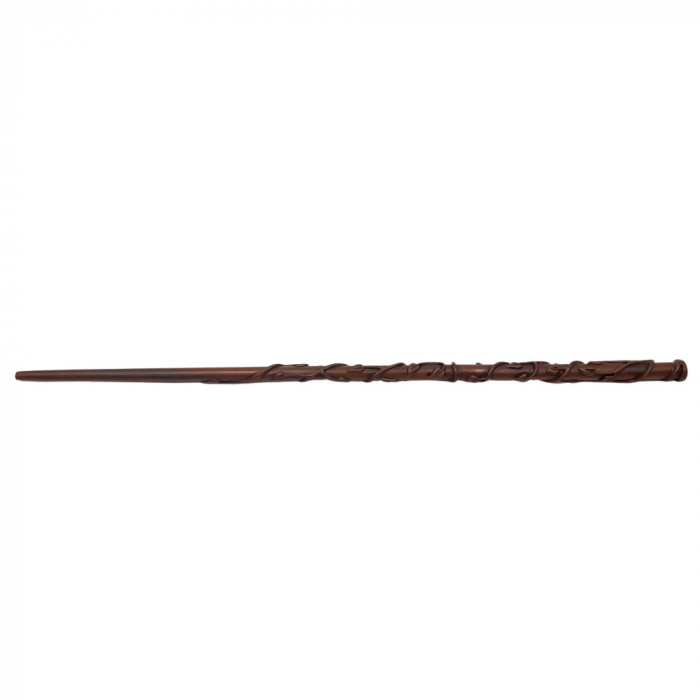 Bagheta de colectie IdeallStore&reg;, Hermione Granger, insertii metalice, 40.5 cm, maro