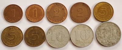 Germania, Lot monede foto