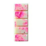 Tableta din ceara naturala de soia parfumata - Pink Shades , handmade 50 g